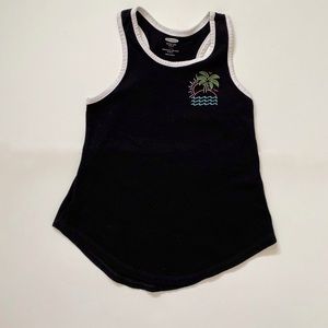 Old Navy Girls’ Black Tank Top